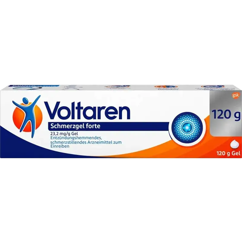 Voltaren Schmerzgel forte 120 g Gel Angebot aus Ihrer Bären Apotheke in Remscheid und Radevormwald