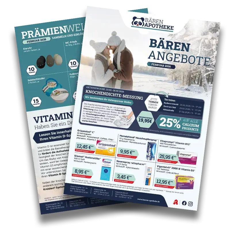 Bären Journal Februar 2026 Vorschau: Angebote und Prämien