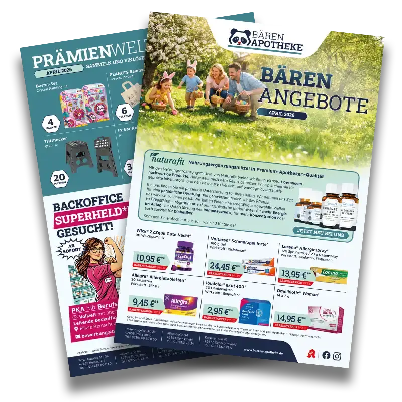 Bären Journal Vorschau für April 2026