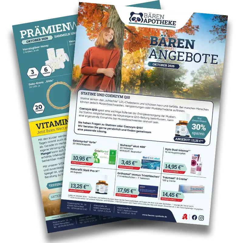 Bären Journal Oktober 2026: Angebote und Prämien