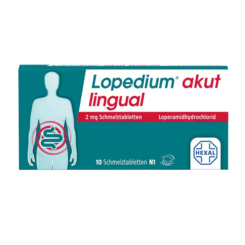 Angebot: Lopedium akut lingual bei akuten Durchfallerkrankungen
