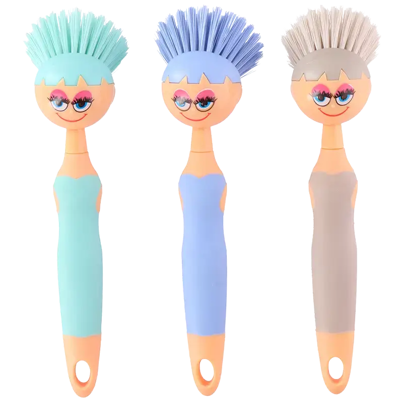 Spülbürsten mit Gesicht als Prämie für Ihre Bären Marken