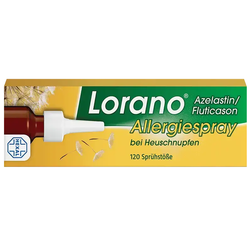 Lorano Allergiespray bei Heuschnupfen