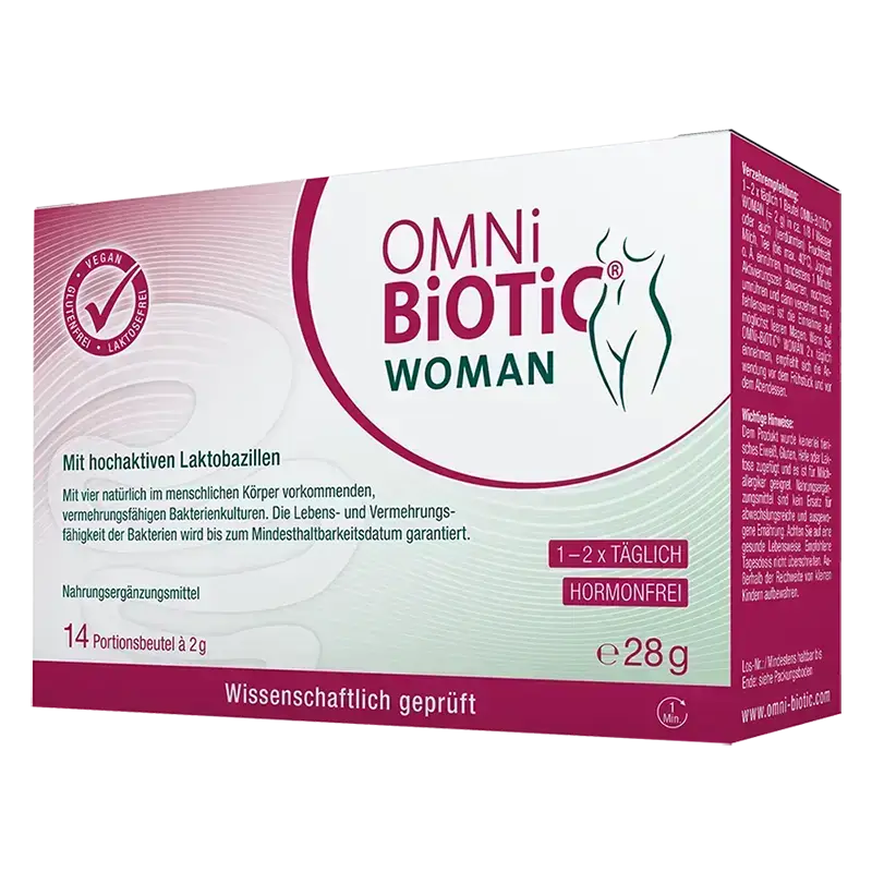 Omnibiotic Woman mit hochaktiven Laktobazillen