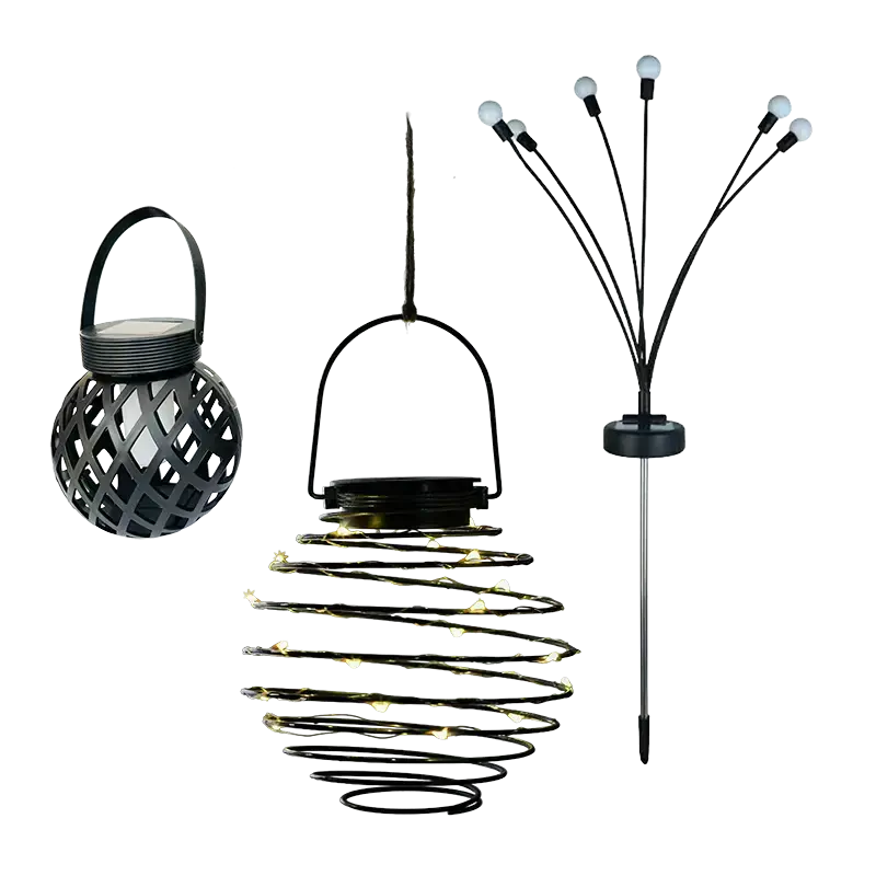 Verschiedene Solarlampen als Bären Marken Prämie