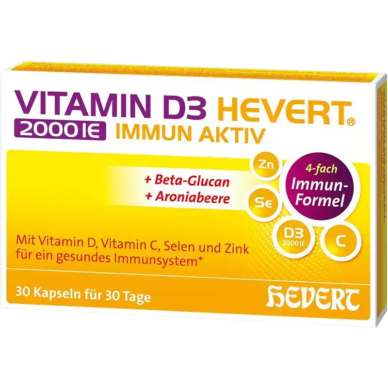 Vitamin D3 Hevert 2000 IE Immun Aktiv Angebot