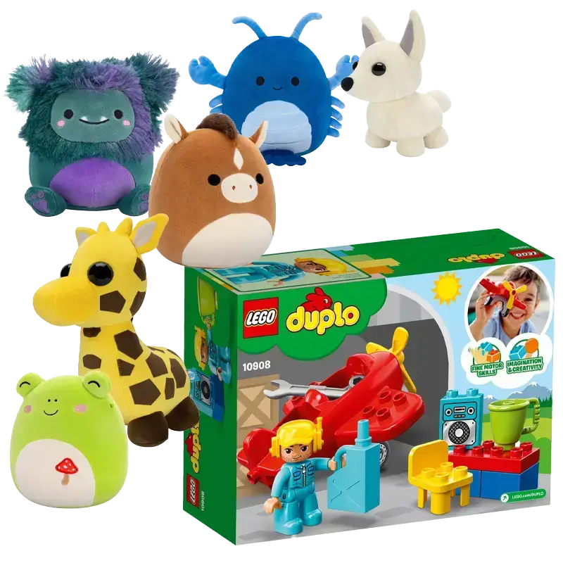 Stofftiere oder Lego Duplo Bären Marken Prämie
